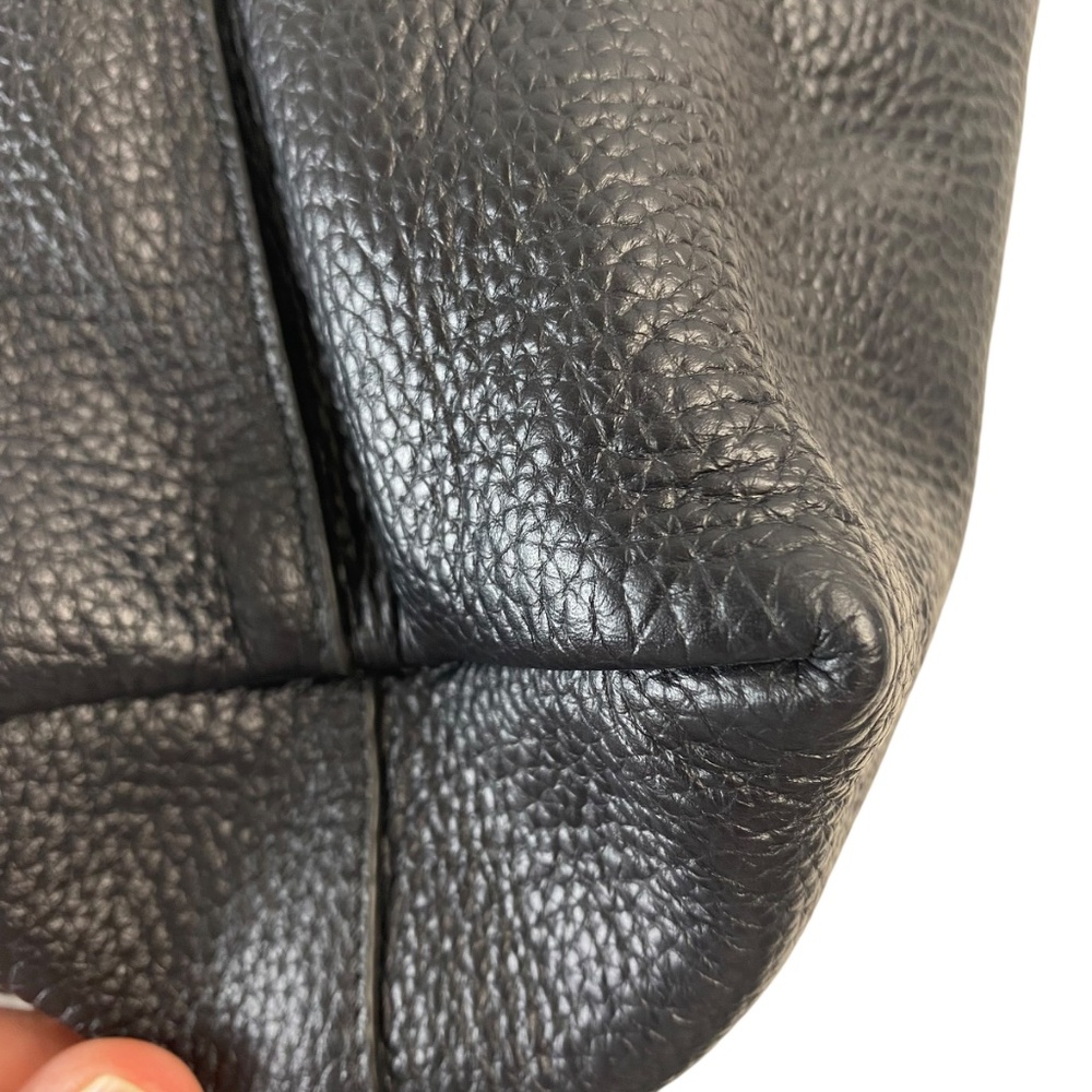 Quince Italian Tall Tote Black - Picture 8 of 8